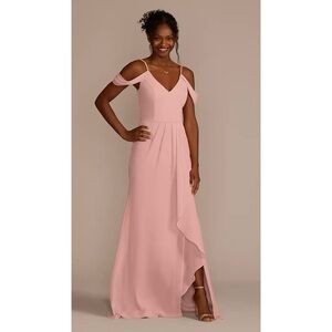 david's bridal blush pink bridesmaid dress Champagne Theme Wedding Party Mismatched Elastic Satin Bridesmaid Dresses,  CB0328 main image 0
